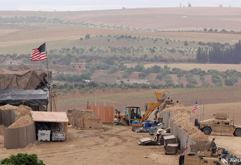 Suriyadakı ABŞ bazasına raket zərbələri endirilib