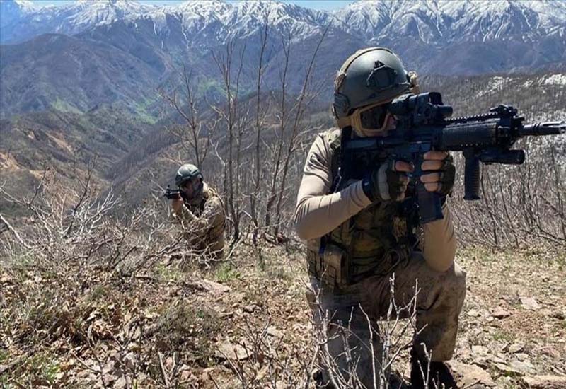 Türkiyə ordusu Suriyanın şimalında 7 PKK terrorçusunu zərərsizləşdirdi