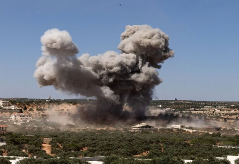 Rusiya Suriyada Nusra Cəbhəsinə hava zərbəsi endirib