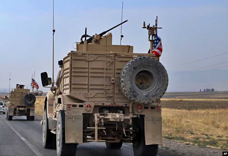 ABŞ ordusunun 25 zirehli maşını Suriyaya daxil oldu