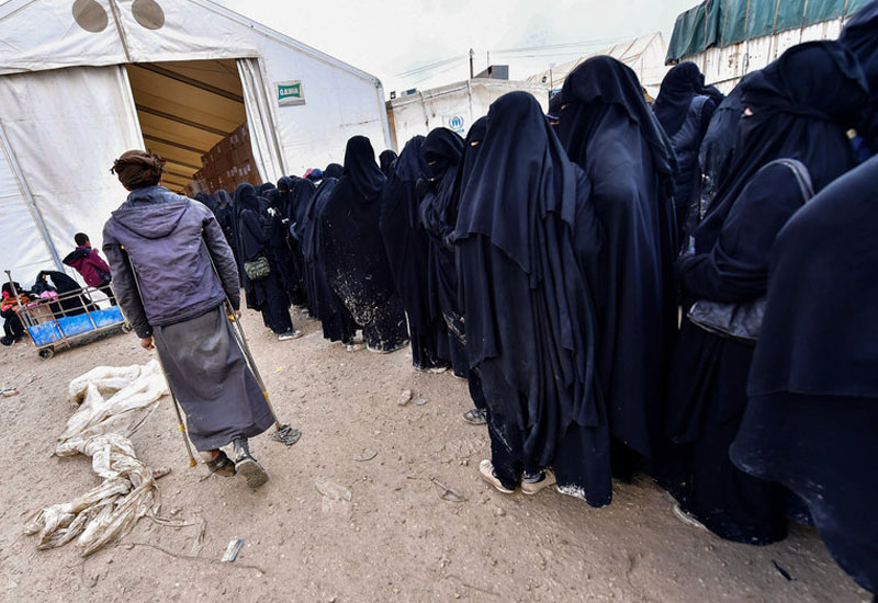 ABŞ Suriyadakı düşərgədən yüzlərlə İŞİD ailəsini İraqa köçürür