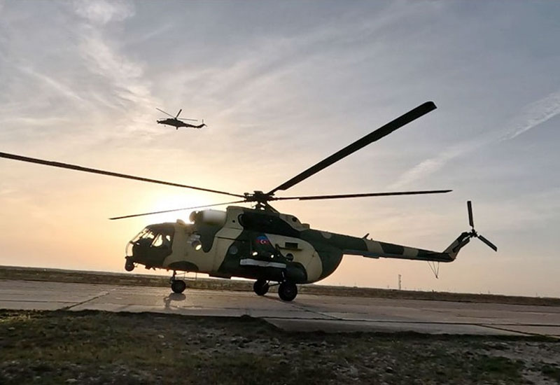 Azərbaycan Ordusunun hərbi pilotları hava kəşfiyyatı aparıblar
