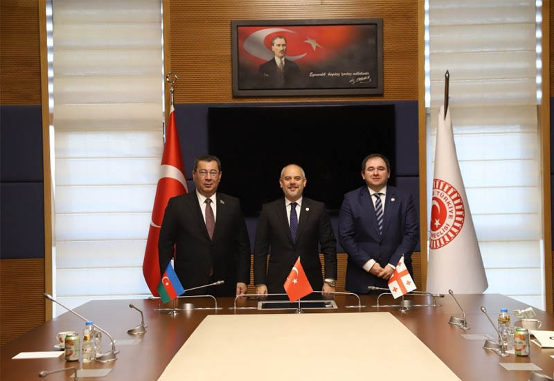 Azərbaycan, Türkiyə və Gürcüstan parlament rəsmilərinin Ankarada üçtərəfli görüşü keçirildi