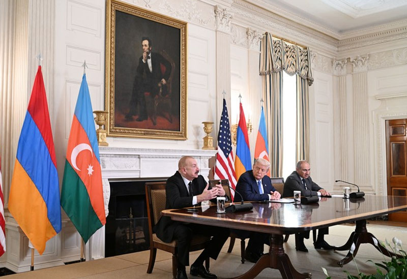 Azərbaycan və Ermənistan rəhbərlərinin ABŞ-da imzaladıqları bəyannamənin TAM MƏTNİ