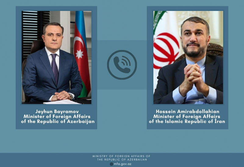 Azərbaycan və İranın xarici işlər nazirləri regional məsələləri müzakirə edib
