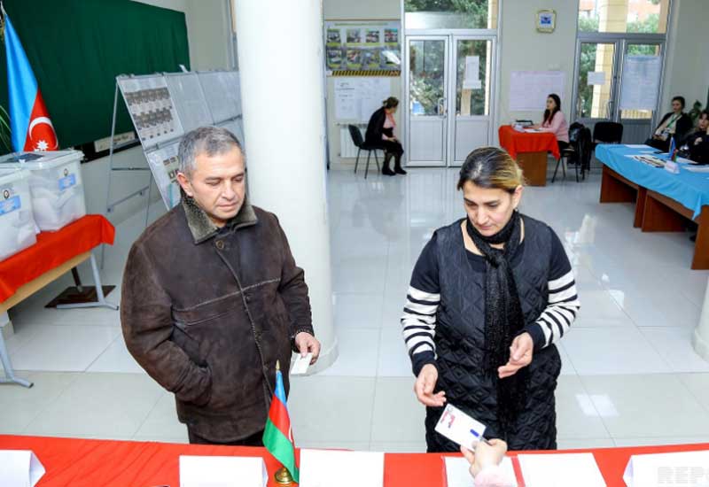 Azərbaycanda Parlament seçkiləri keçirilir