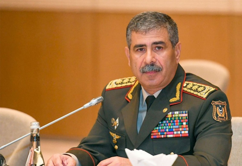 Azərbaycanın Müdafiə naziri İrana başsağlığı verib