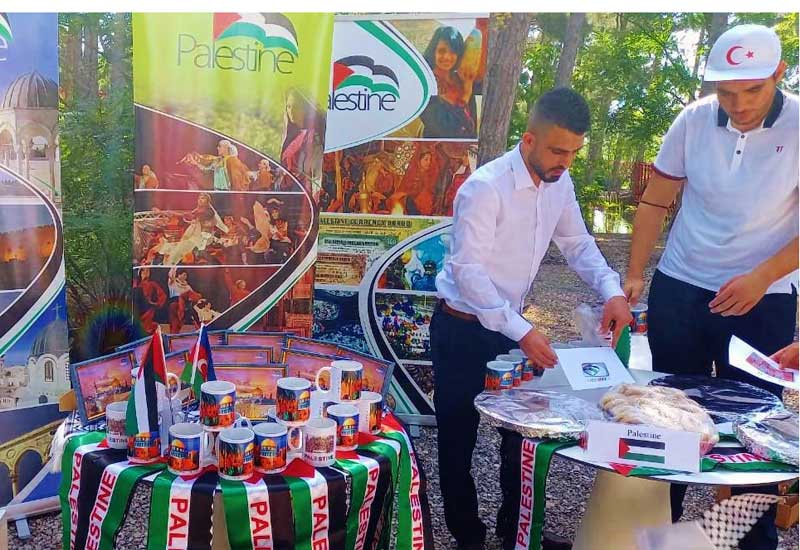 Azərbaycanın tanınmış universitetindəki festivala Fələstin də qatıldı - FOTO