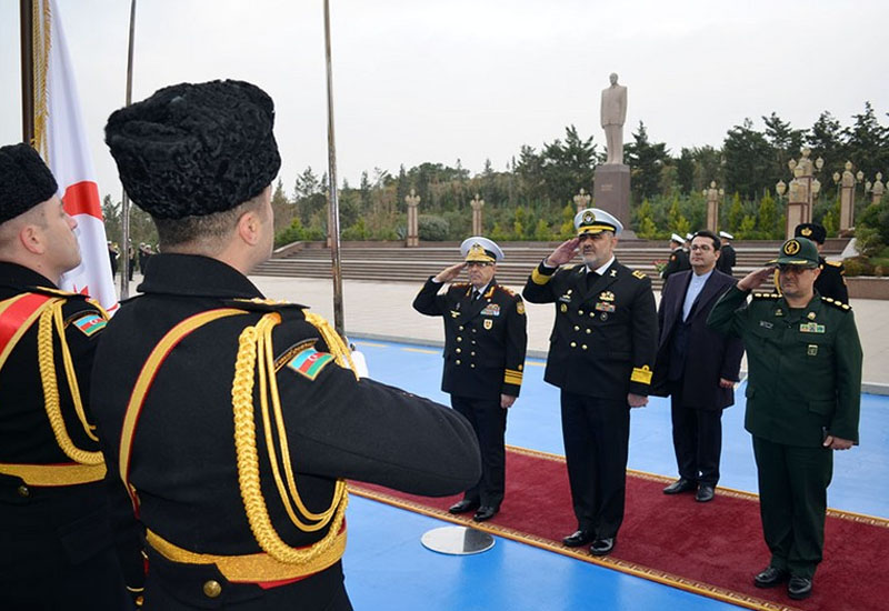 Bakıda Azərbaycan və İran Hərbi Dəniz Qüvvələri komandanlarının görüşü olub