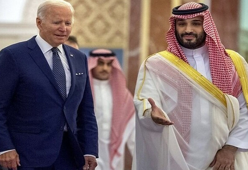 Bayden və Bin Salman Fələstini müzakirə ediblər