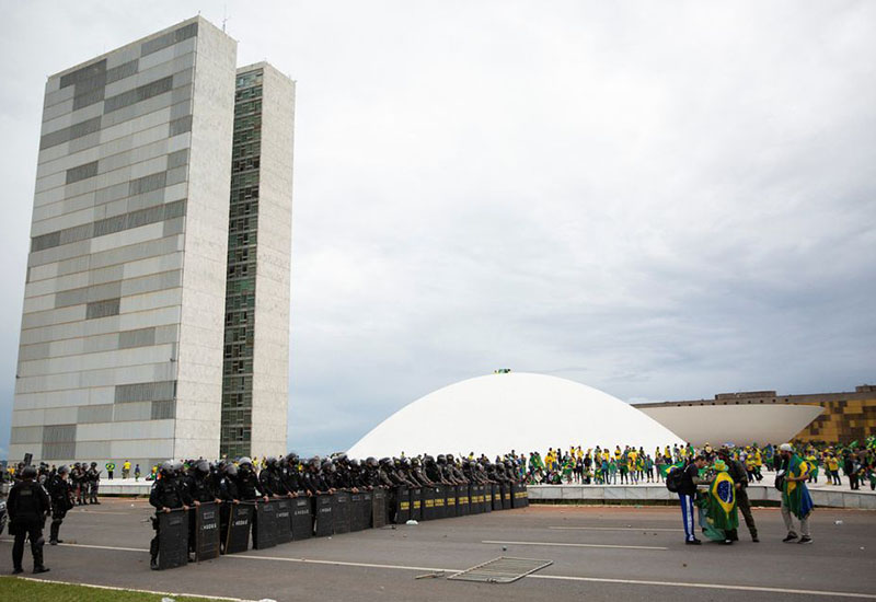 Braziliyada işğal edilən binalara nəzarət bərpa edilib