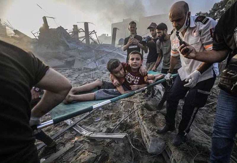 Cinayətkar İsrail rejimi Qəzzada qətliam törətməyə davam edir