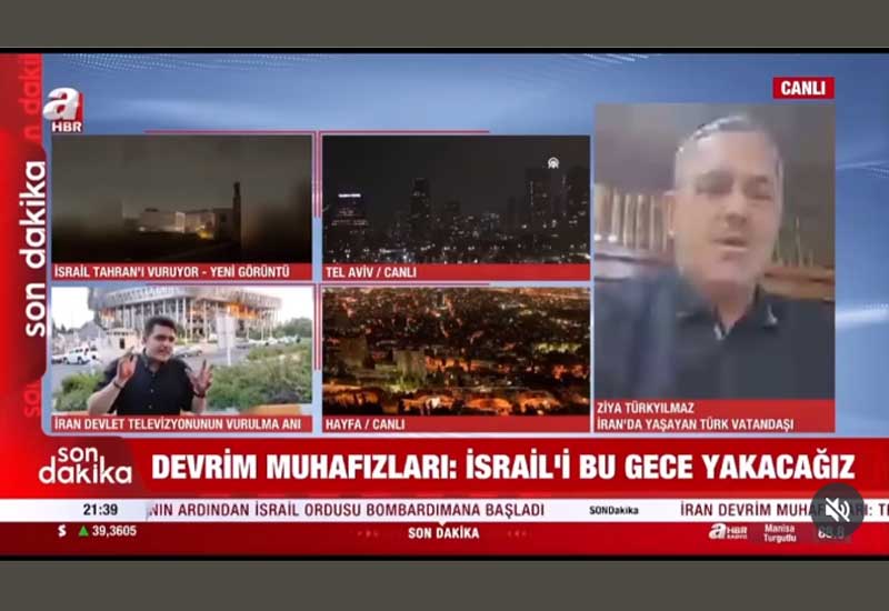 Dr. Ziya Türkyılmaz Ahaber-ə İsrail-İran qarşısırmasından danışdı - VİDEO