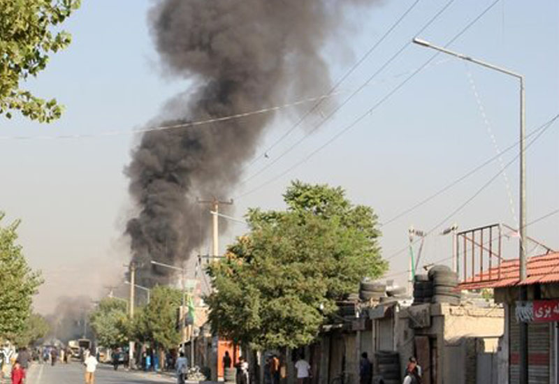 Heratda Taliban qüvvələrini daşıyan avtobusa hücum edilib