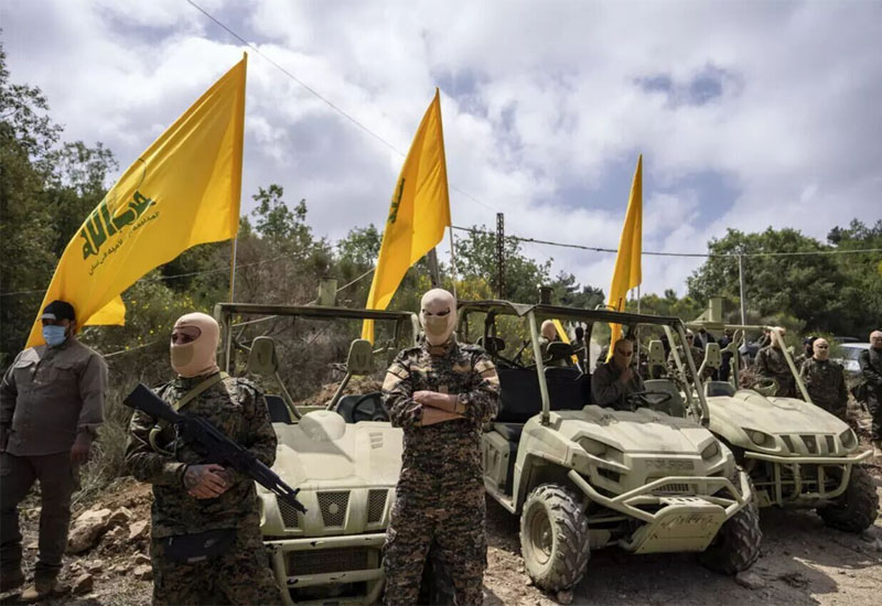 Hizbullah işğalçı sionistlərin hərbi bazalarına 100 raket atıb