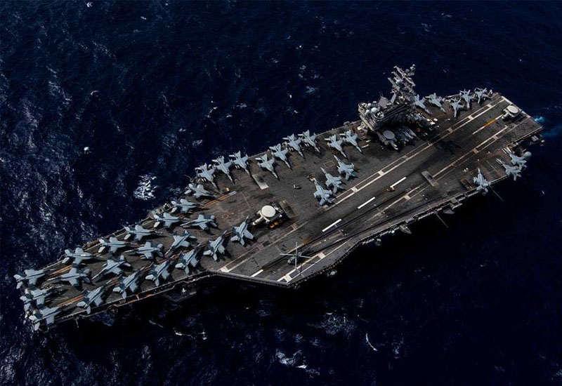 Husilər USS Harry Truman aviadaşıyıcısına zərbə endiriblər