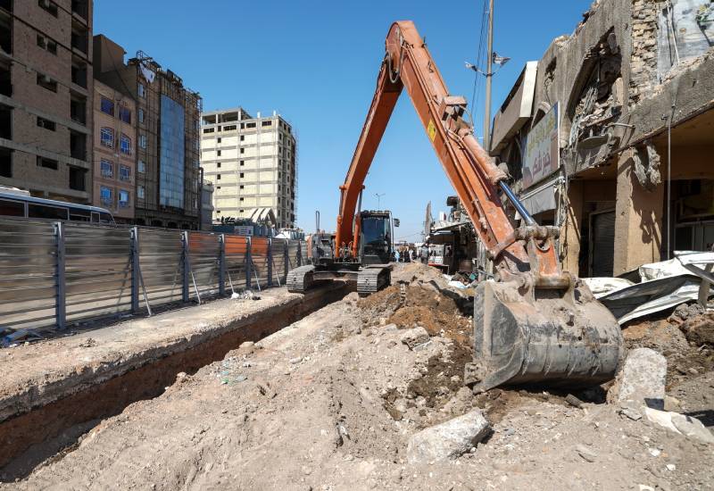 İmam Əli (ə) ziyarətgahında yeni tunel inşa edilir - FOTO