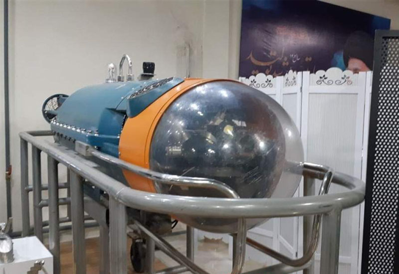 İran dəniz minalarına qarşı yeni dronunu təqdim etdi