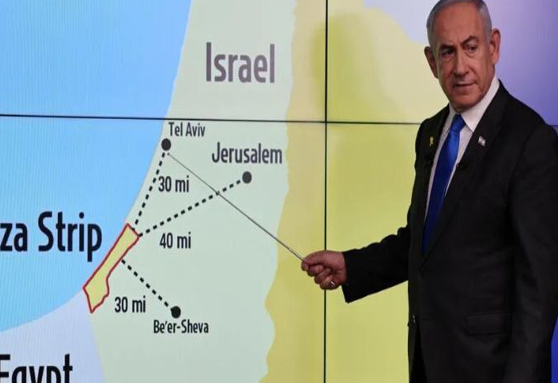 İran Netanyahunun Yaxın Şərqlə bağlı qondarma xəritə nümayişinə reaksiya verib