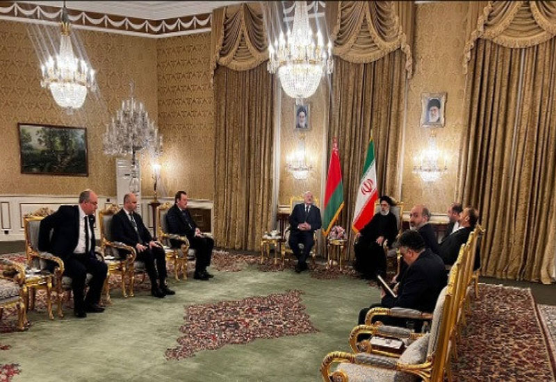 İran və Belarus prezidentləri görüşüb