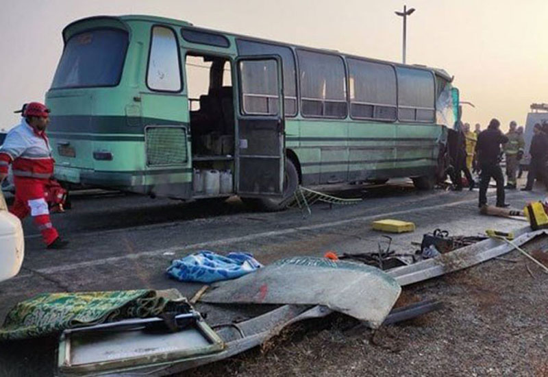 İranda aeroportda iki avtobus toqquşub, 40 nəfər yaralanıb