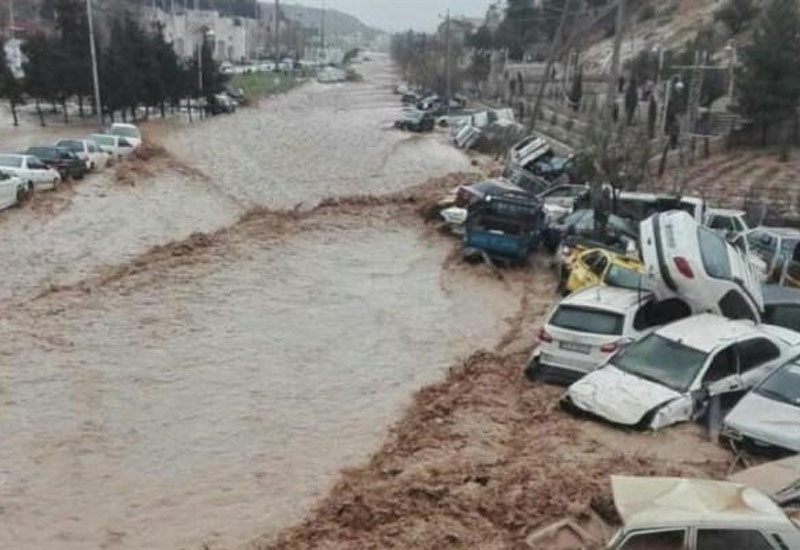 İranda daşqın üç nəfərin ölümünə səbəb olub