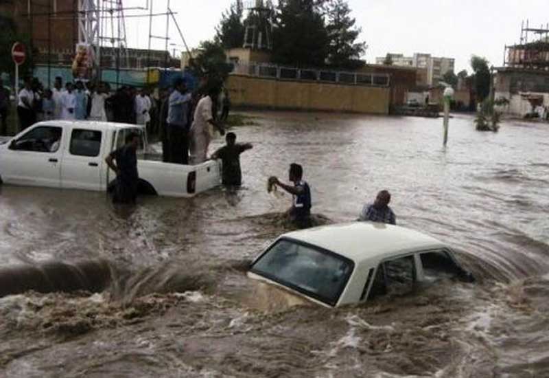 İranda dəhşətli sel - VİDEO