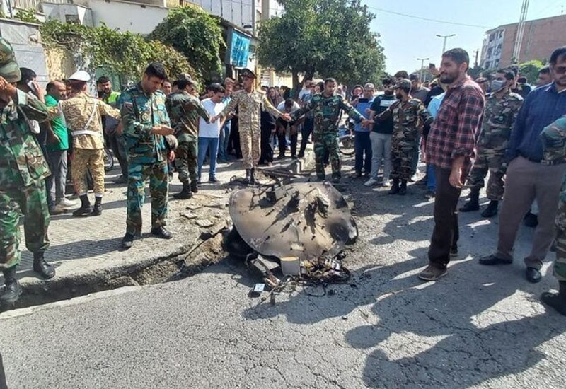 İranda PUA yaşayış məntəqəsinə düşüb: Yaralananlar var