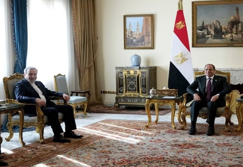 İranın XİN başçısı Misir prezidenti ilə görüşüb