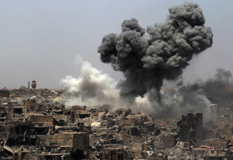 İraqda İŞİD terroçularının sığınacaqları bombalandı