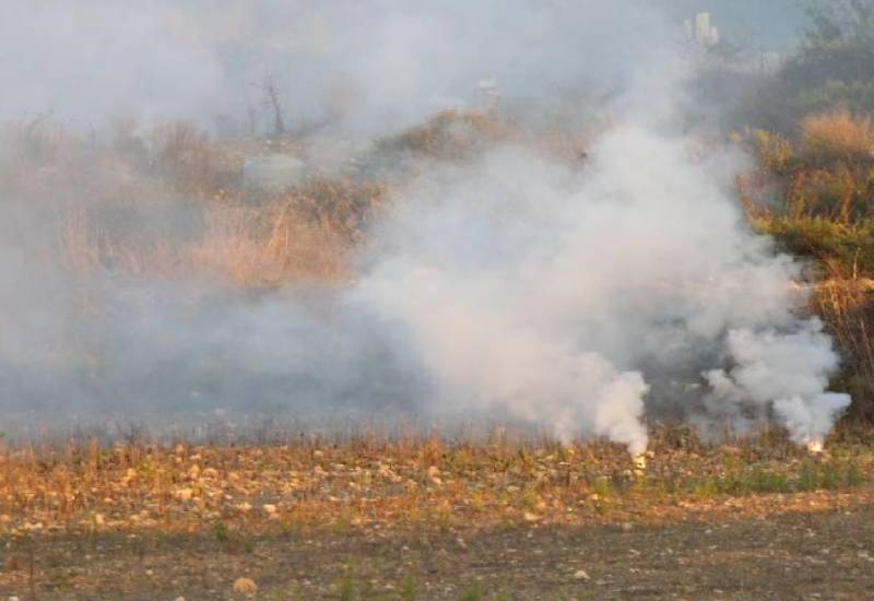 İsrail Livanın cənubundakı sərhəd bölgəsinə fosfor bombası ilə hücum edib