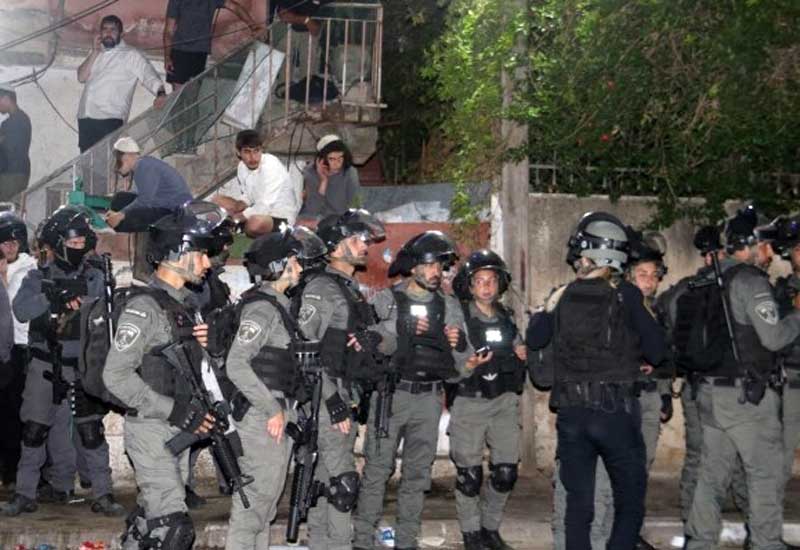 İsrail polisi Şeyx Cərrahda növbəti dəfə fələstinlilərə hücum etdi