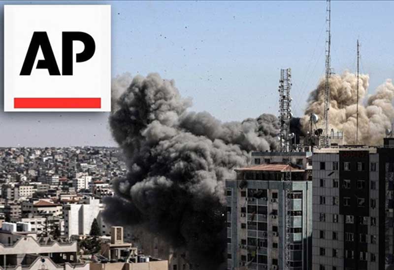 İsrail Qəzzada ABŞ-ın Associated Press agentliyinin ofisi olan binanı da vurdu