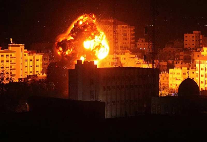 İsrail Qəzzada HƏMAS-a aid fabriki bombaladı