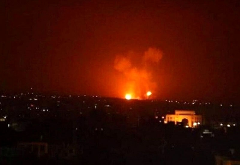 İsrail Suriyanın hərbi bazasını və Hava Hücumundan Müdafiə Alayını bombalayıb