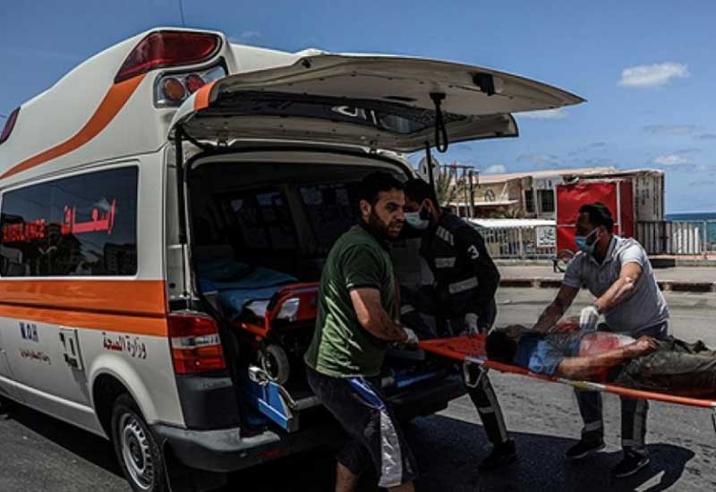 İsrailin atdığı lakin partlamamış mərmi Qəzzada partladı, ölənlər var