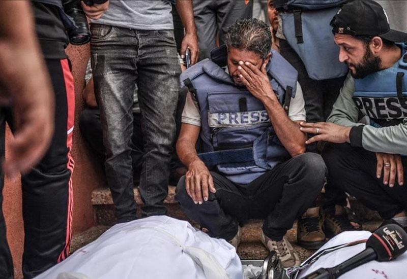 İsrailin hücumları nəticəsində ölən jurnalistlərin sayı 98-ə yüksəlib