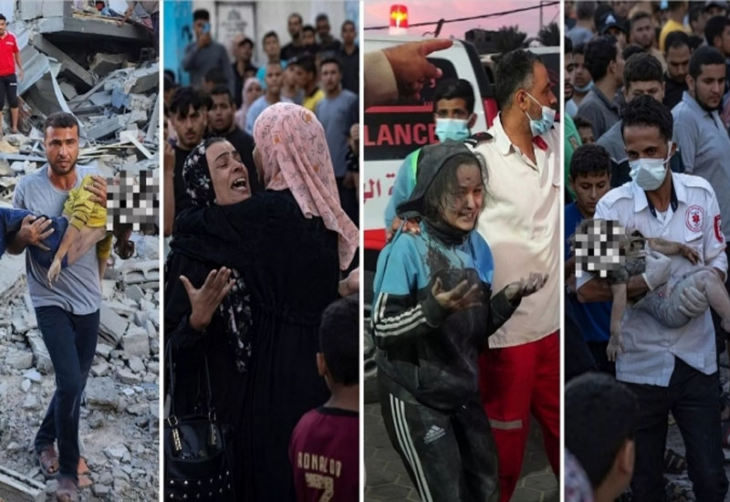 İsrailin Ramazan bayramında da davam edən qətliamı: Gecə boyu evləri bombaladı