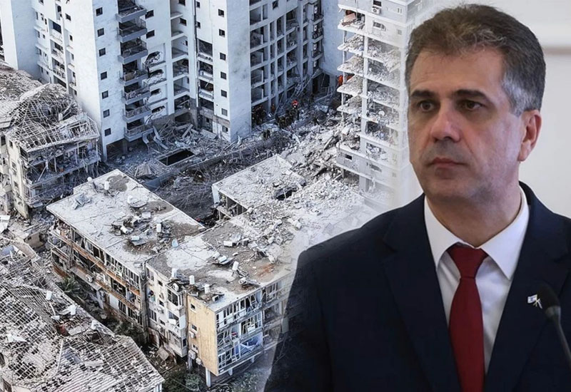 İsrailli nazir: Qəzza yenidən qurulmadan illər boyu viran qalmalıdır