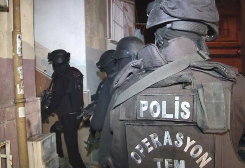 İstanbulun 10 rayonunda İŞİD-ə qarşı anti-terror əməliyyatları