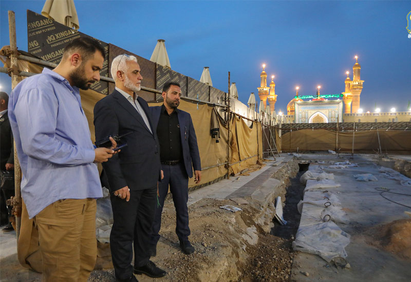 Kazimeyn Ziyarətgahında yeni tikinti layihələri - FOTO