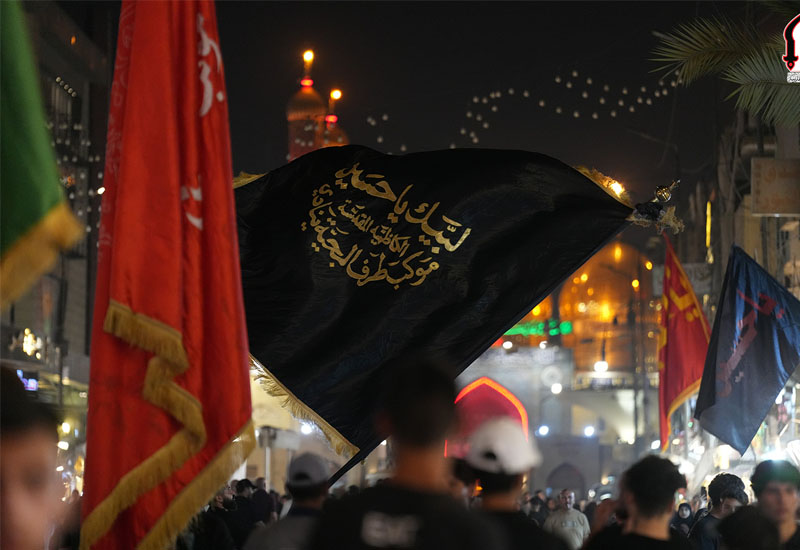 Kazimeyndə İmam Hüseynin (ə) əzadarlıq mərasimi keçirilib - FOTOLAR