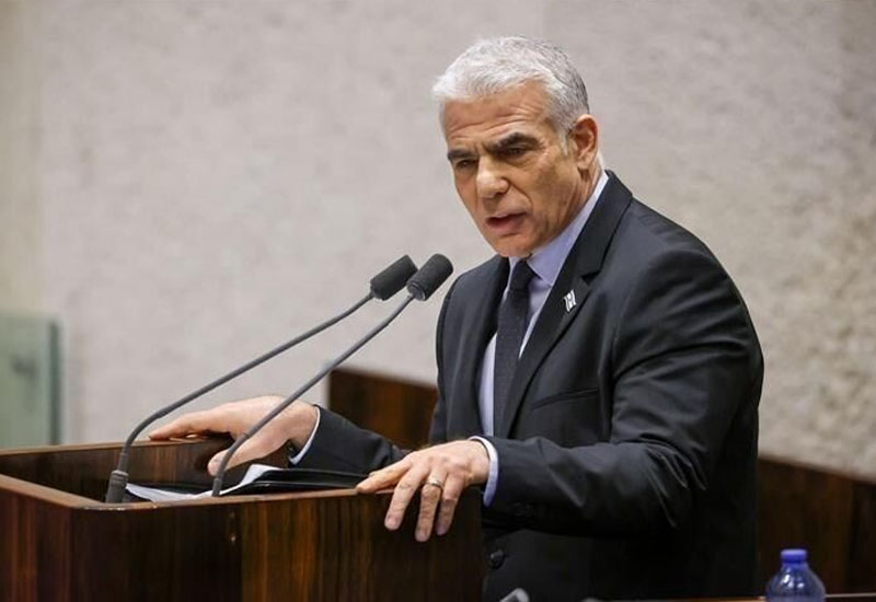 Lapid: Qəzza müharibəsi dayandırılmalı və əsirlər azad edilməlidir