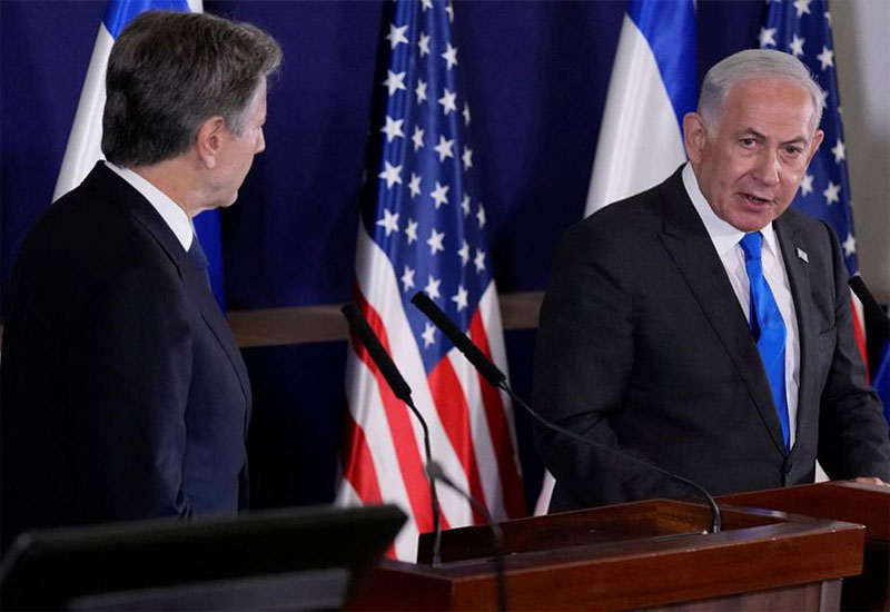 Netanyahu ilə Blinken görüşünü yarımçıq qoyub bunkerə sığındılar