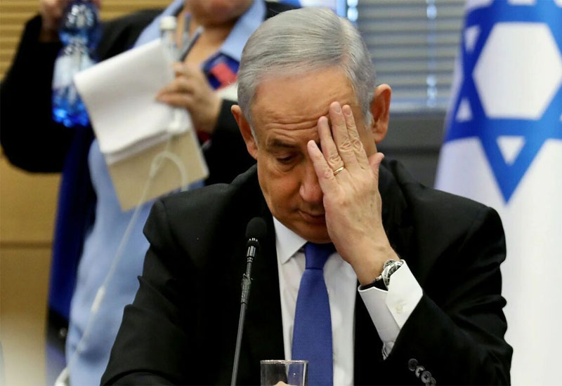 Netanyahu korrupsiya ittihamı ilə məhkəməyə gəlib