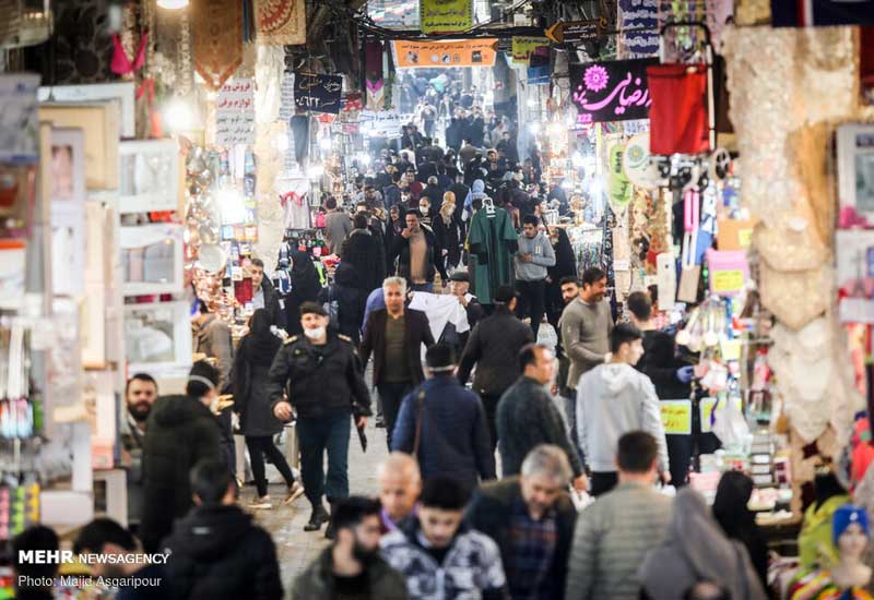 Novruzqabağı Tehranın böyük bazarı - FOTO