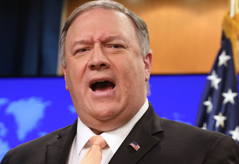 Pompeo: Koronavirus labaratoriyadan yayılıb