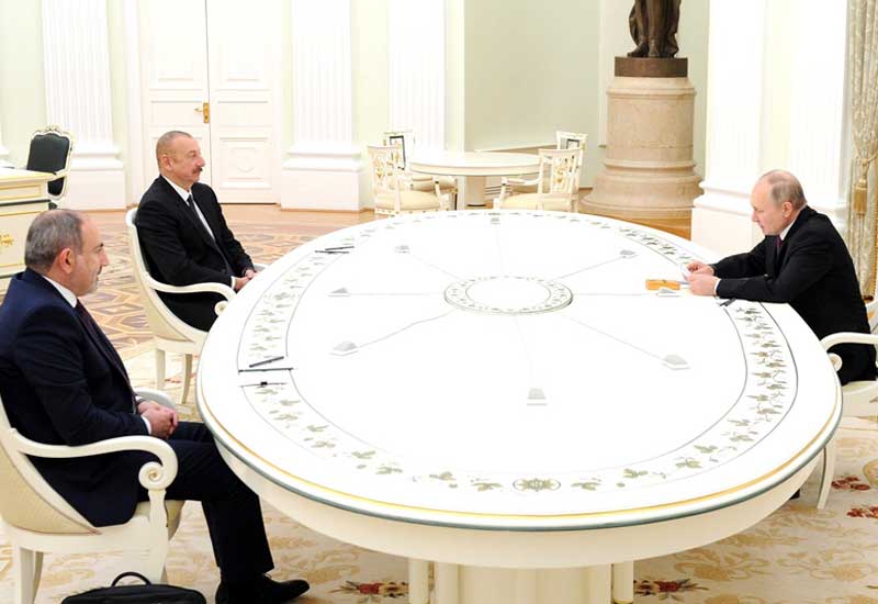 Putin, Əliyev və Paşinyanın Moskva görüşünün yekun bəyanatı - MƏTN