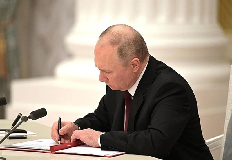 Putin ölkəsinin “START” müqaviləsində iştirakını dayandıran qanunu imzalayıb