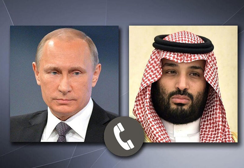 Putin və Bin Salman qarşılıqlı əməkdaşlığı müzakirə ediblər